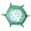 Self-Finishing Needlepoint Snap Tray in Mint
