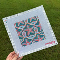 Frilly Lillies Starfish Pattern Needlepoint Canvas