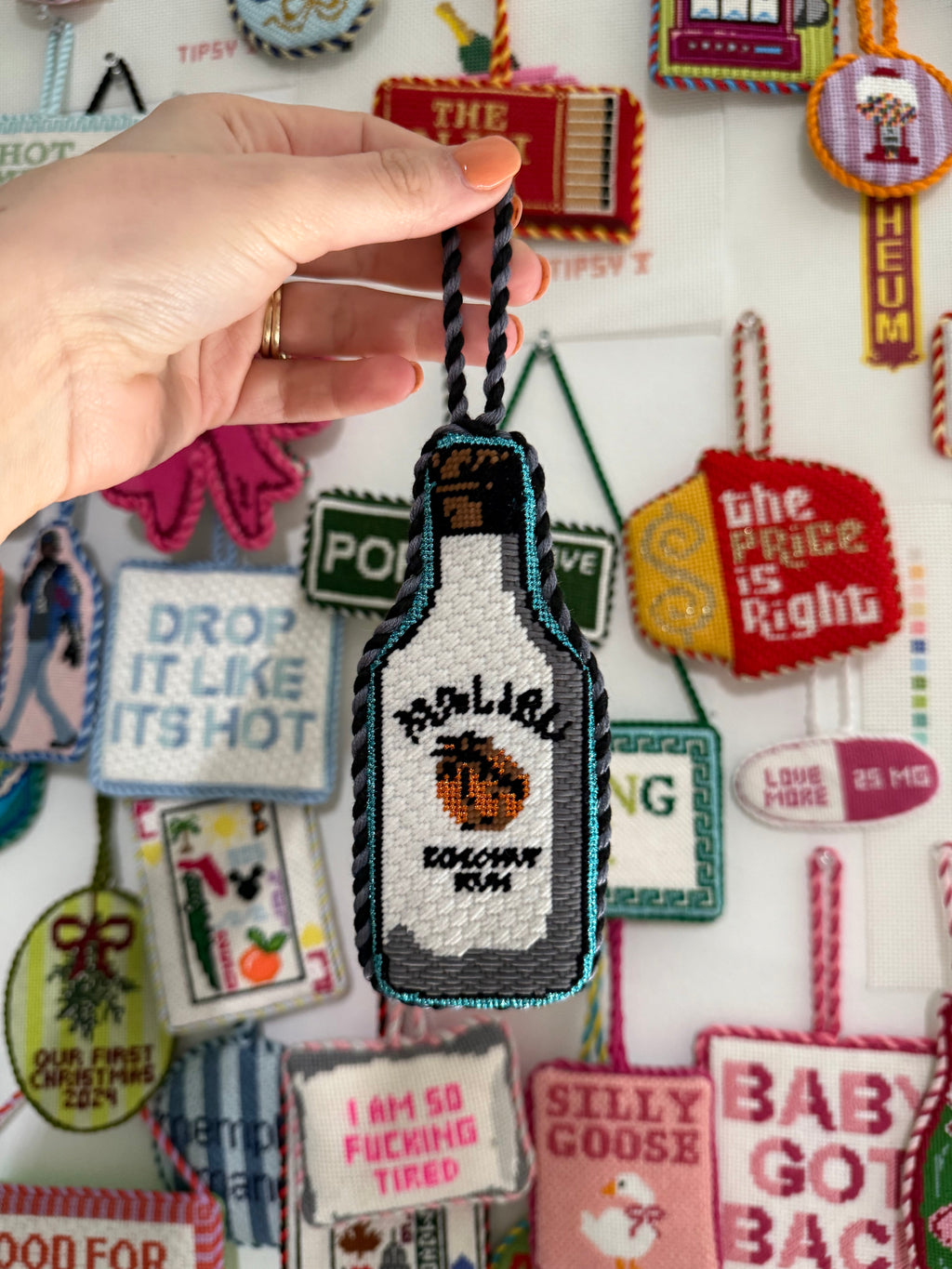Pre-Order: Coconut Rum Needlepoint Canvas
