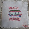 Frilly Lillies Beach Bound Needlepoint Canvas