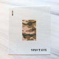 Camo 3x2 inch Needlepoint Canvas