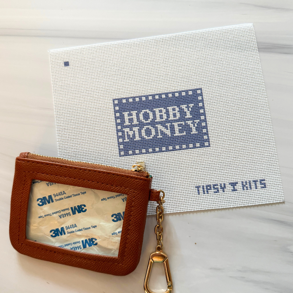 Hobby Money 3x2 inch Needlepoint Canvas