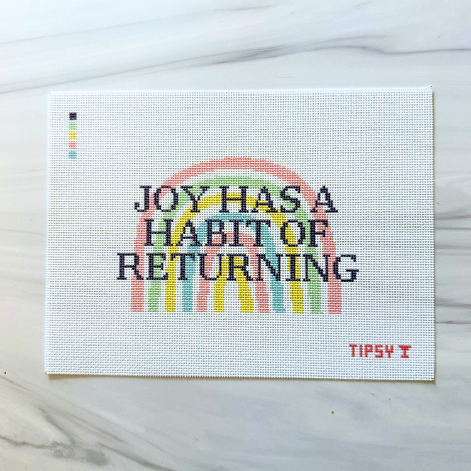 Joy Returns Needlepoint Canvas