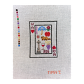 Pre-Order: WA Playing Card Needlepoint Canvas