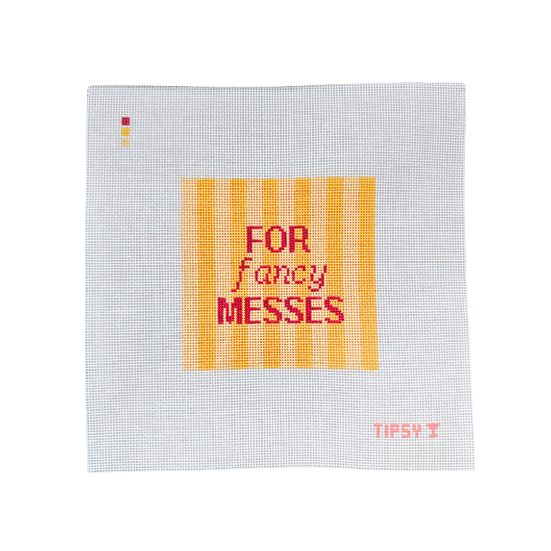 Pre-Order: For Fancy Messes Needlepoint Canvas