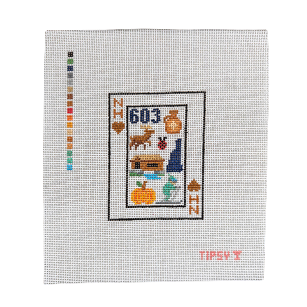 Pre-Order: NH Playing Card Needlepoint Canvas