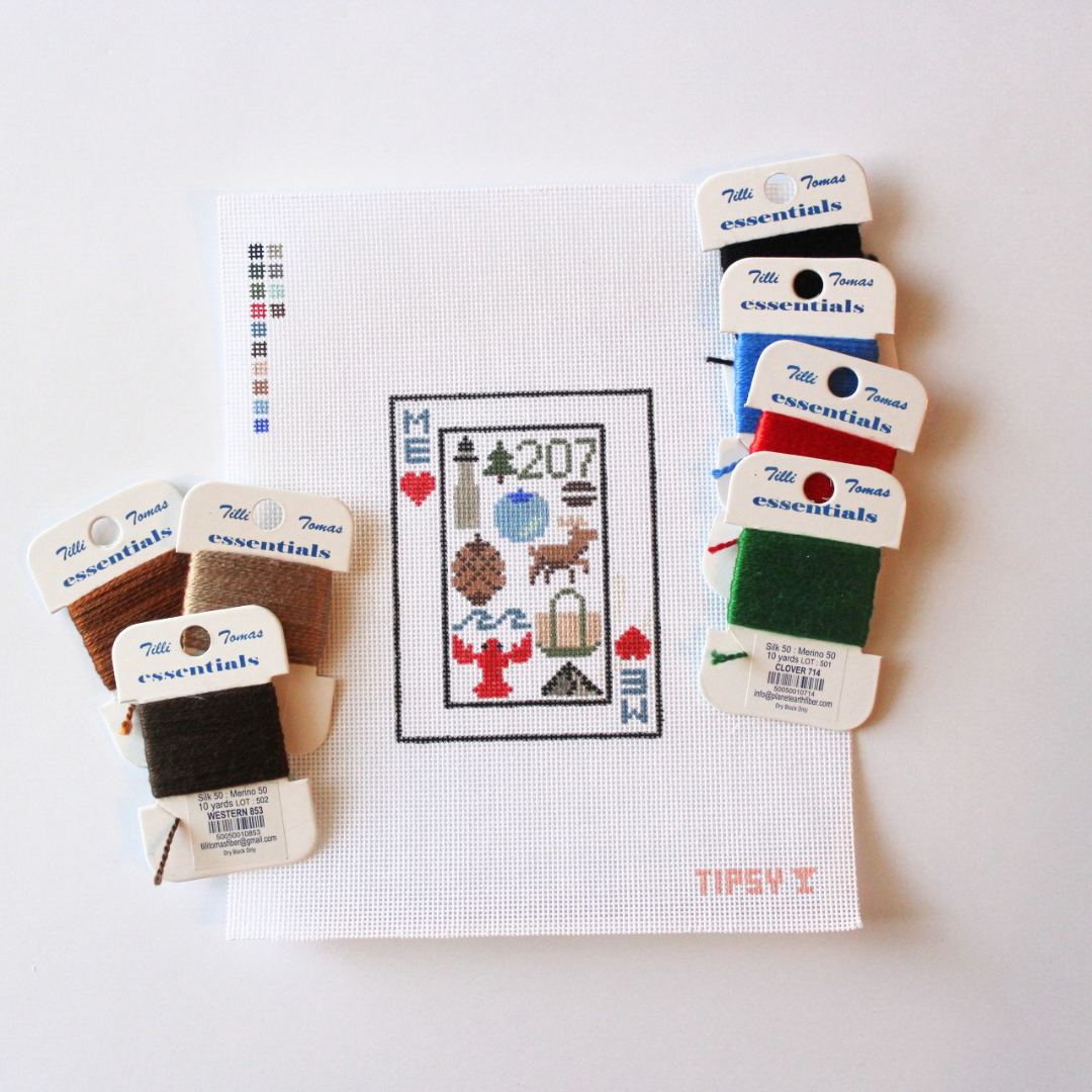 Pre-Order: ME Playing Card Needlepoint Canvas