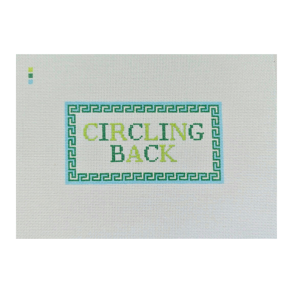 Pre-Order: Circling Back Needlepoint Canvas