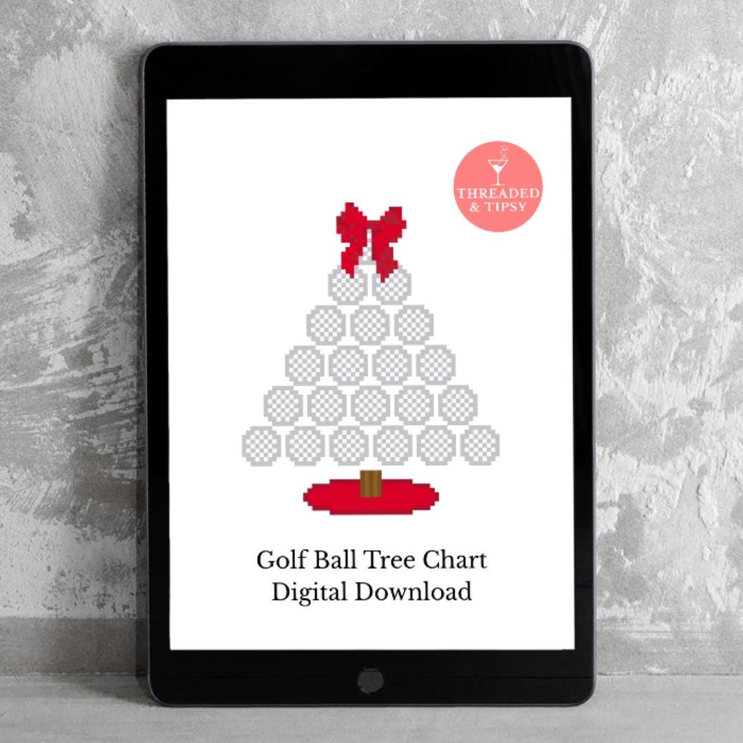 Golf Ball Christmas Tree Chart
