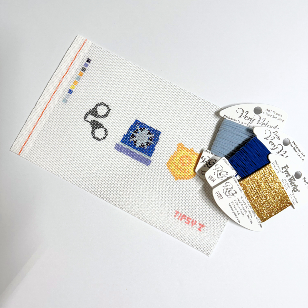 Pre-Order: Police Trio Needlepoint Canvas