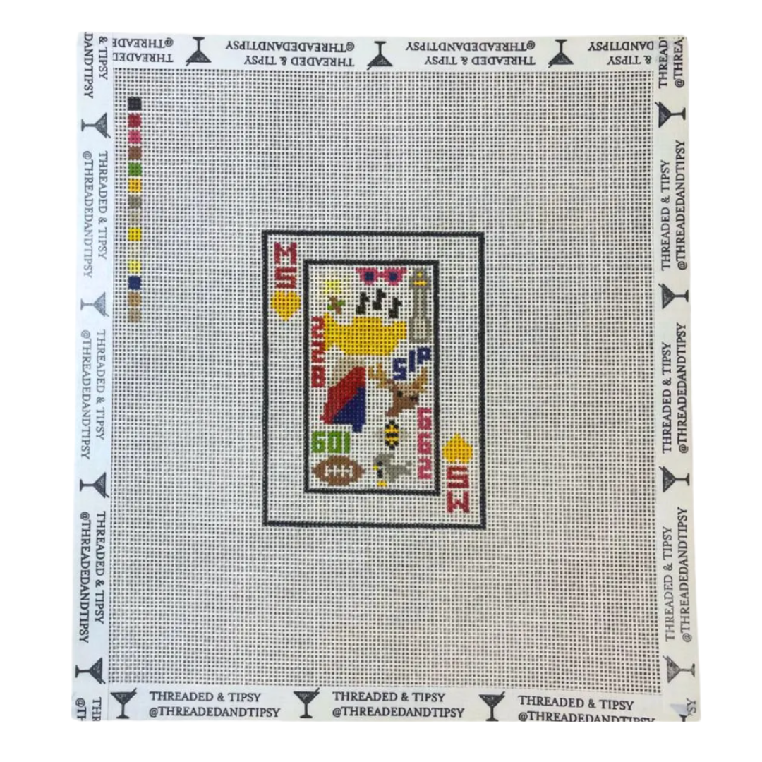 Pre-Order: MS Playing Card Needlepoint Canvas