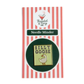 Needle minder with 'Silly Goose' design on a striped packaging