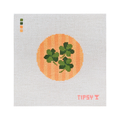 Pre-Order: Clover Round Needlepoint Canvas