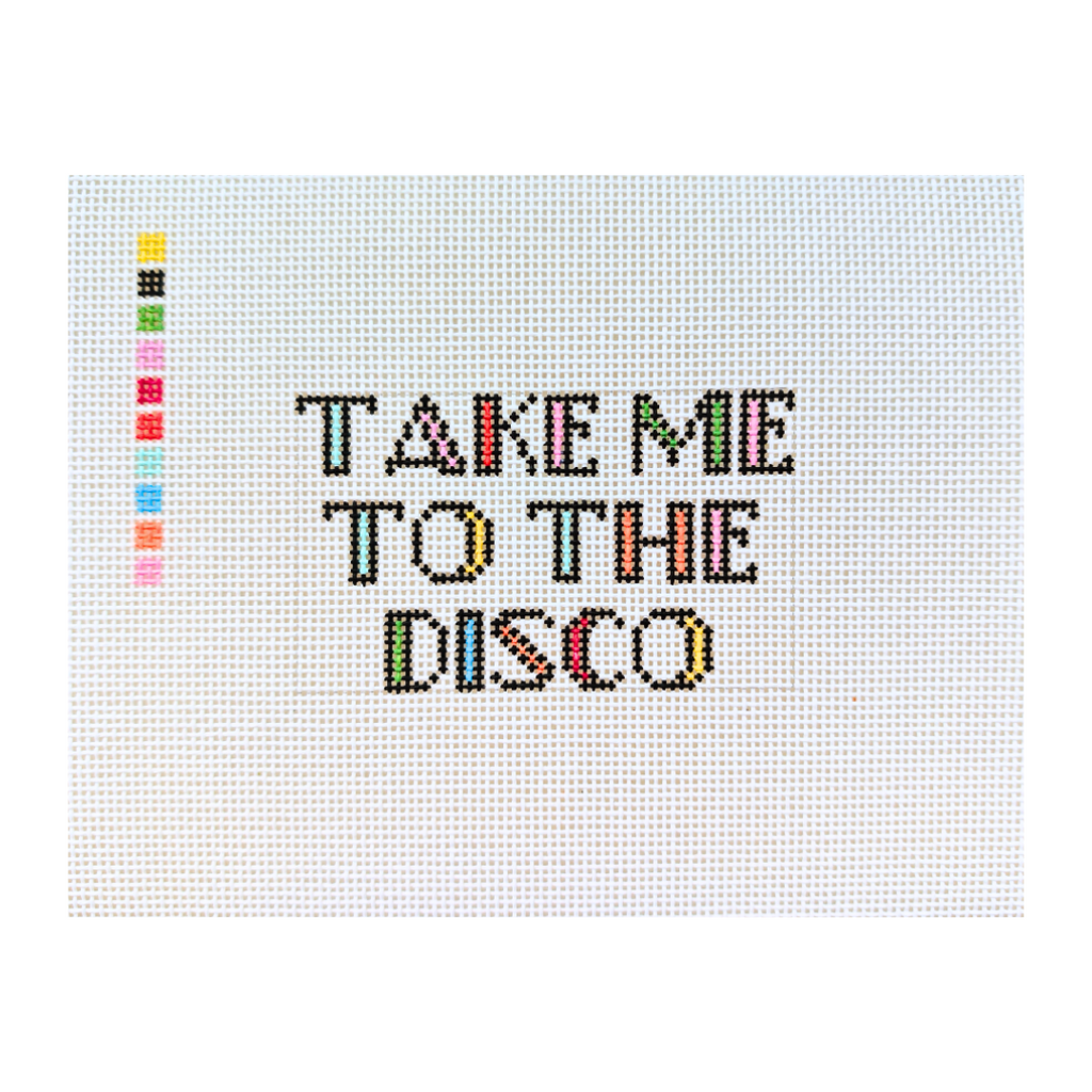 Pre-Order: Take Me to the Disco Needlepoint Canvas